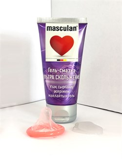 Гель-смазка Masculan Gel «Ультра скольжение», объем 50 мл 78576 - фото 3581