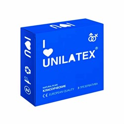 Классические презервативы Unilatex Natural Plain - 3 шт. 3002 - фото 3936