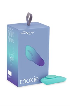 Клиторальный вибратор WE-VIBE Moxie голубой WV Moxie-Aqua - фото 3959