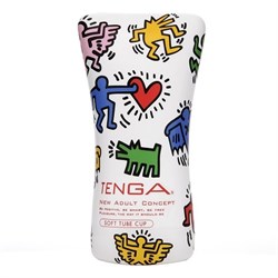 Мастурбатор Tenga Keith Haring Soft Tube Cup KHC-102 - фото 5340