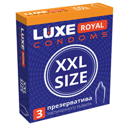 Презервативы LUXE ROYAL XXL Size 651. - фото 7301