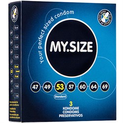 Презервативы ''MY.SIZE''  РАЗМЕР 53 3 шт 125 - фото 7388