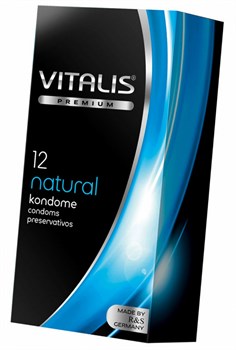 Презервативы ''VITALIS'' PREMIUM natural №12 262 - фото 7556