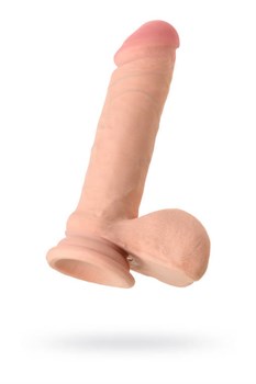 Реалистичный фаллоимитатор RealStick Elite DILDO, TPR, телесный, 20 см 982002-1 - фото 7816