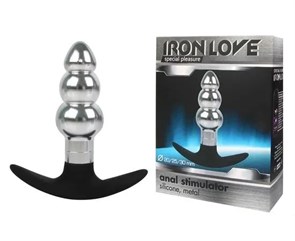 Iron love анальная втулка металл IL-28010