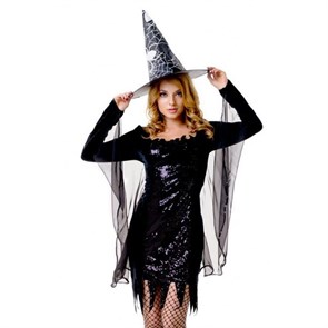 LeFrivole witch costume S/M 02898