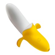 Вибратор Mini Banana Vupl Dupl жёлтый VD-102