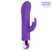 Вибратор с клиторальным стимулятором Cosmo, 10 режимов, L 140 мм D 29 мм CSM-23167