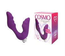 Вибромассажер для точки G Cosmo фиолетовый 12,7см CSM-23089