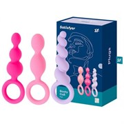 Комплект анальных стимуляторов Satisfyer colored EE73-775-011