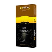 Презервативы Domino Nice Contour с рифленой поверхностью 6 шт 664