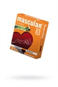 Презервативы Masculan Classic 3 , 3 шт.  С колечками и пупырышками 365