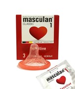 Презервативы Masculan Sensitive plus №3, нежные с доп.смазкой 0059