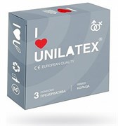 Презервативы Unilatex Ribbed ребристые №3 3018