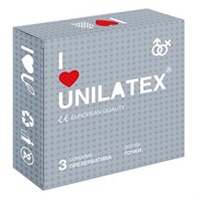 Презервативы с точками Unilatex Dotted - 3 шт. 3017