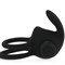 Насадка X-Men Double Vibrating Erection Ring черная ДА001 - фото 6257